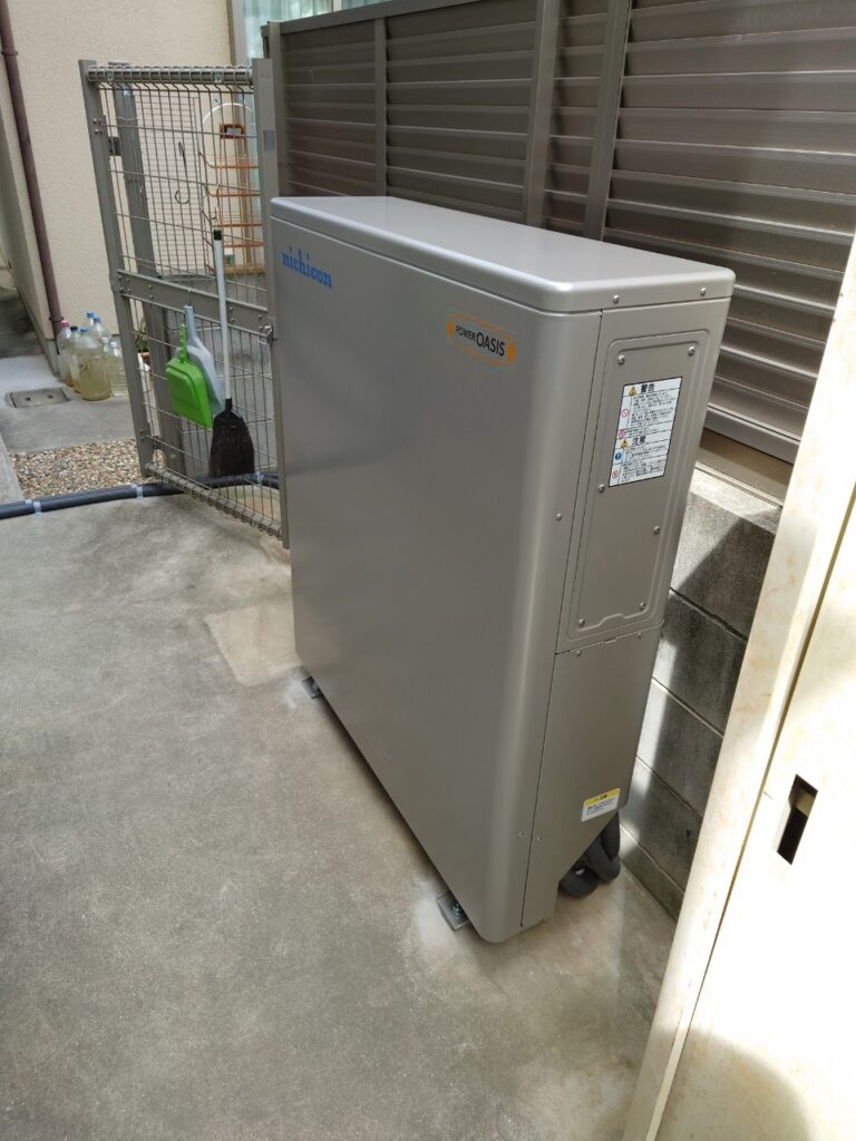 堺市東区　K様　蓄電システム